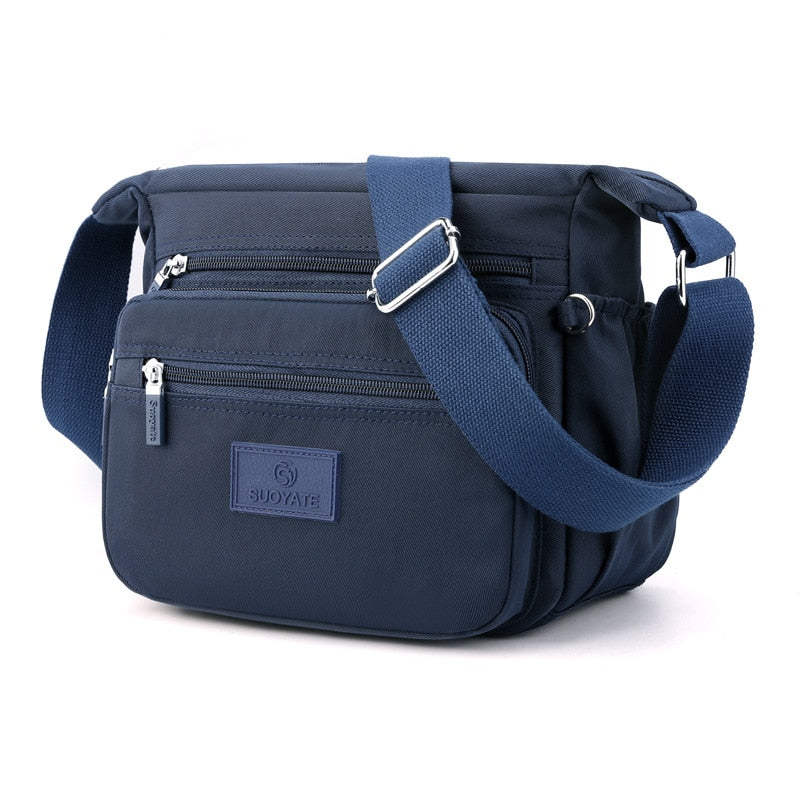 Bolsa Compacta Resistente à Água e Fechamento em Zíper