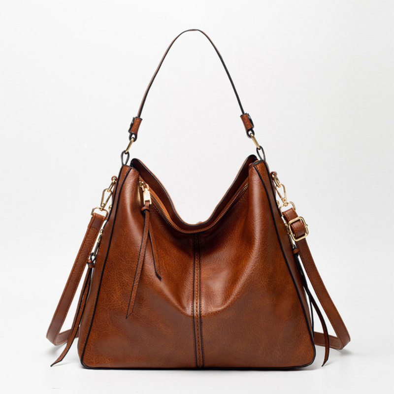 Bolsa Feminina de Couro Impermeável Versátil