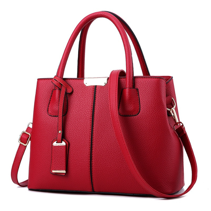Bolsa Feminina de Ombro em Couro