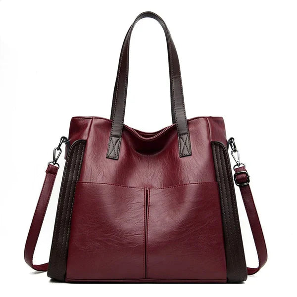 Bolsa Tote Feminina de Couro Versátil