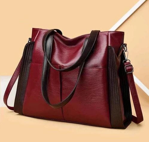Bolsa Tote Feminina de Couro Versátil