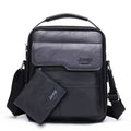 Bolsa Masculina de Couro + Carteira de Couro